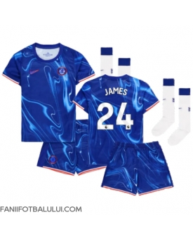 Chelsea Reece James #24 Echipament de Fotbal Replică 2024-25 Copii Acasa (+ Șorturi)